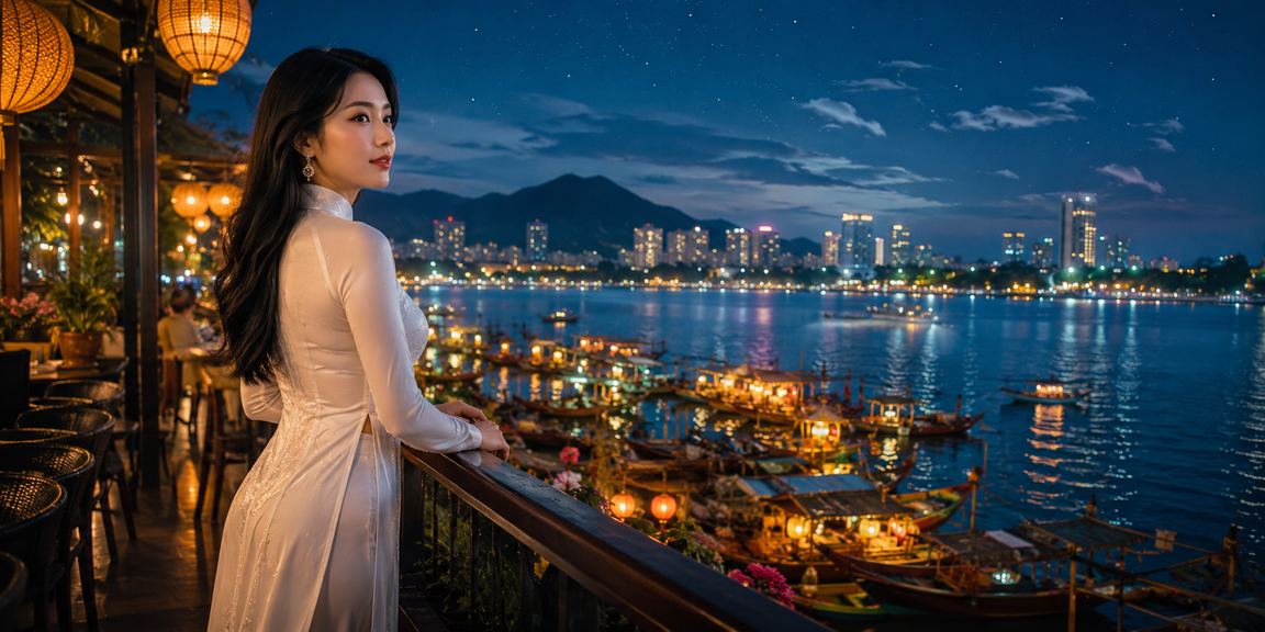 Không khí lễ hội VIP tại Vũng Tàu với trang phục áo dài và casino trực tuyến